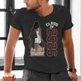 Senior Class Of 2026 Melanin Girl 2026 Graduation Men's V-Neck T-Shirt