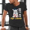 Senior Graduation TShirt 2019 Got My Dip-Llama Diploma Shirt Men's V-Neck T-Shirt