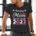 Senior Mom Of A Class Of 2022 Heart School Graduation Men's V-Neck T-Shirt