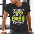 Senior Poppa 2025 Tennis Class Of 2025 Graduation Men's V-Neck T-Shirt