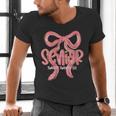 Senior Twenty Twenty-Six Coquette Graduation Class Of 2026 Men's V-Neck T-Shirt