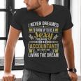 Be A Sexy Accountant Accounting Graduation Accountant Men's V-Neck T-Shirt