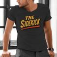 Sidekick Easy Halloween Matching Superhero Costume Dad Mom Men's V-Neck T-Shirt
