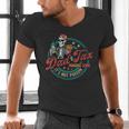 Skeleton Dad Tax Making Sure It's Not Poison Father's Day Men's V-Neck T-Shirt