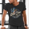 Skeleton Dad Tax Making Sure It's Not Poison Fathers Day Men's V-Neck T-Shirt