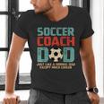 Soccer Coach Dad T-Shirt Men's V-Neck T-Shirt Soccer Coach Dad T-Shirt Men's V-Neck T-Shirt