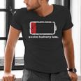 Social Battery Low Introvert Men's V-Neck T-Shirt