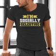 Im Socially Selective Introvert Men's V-Neck T-Shirt Im Socially Selective Introvert Men's V-Neck T-Shirt