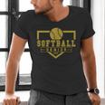Softball Senior Night Softball Senior 2025 Graduation 20 Men's V-Neck T-Shirt