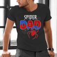 Spiders Dad Matching Family Birthday Father's Day Men's V-Neck T-Shirt Spiders Dad Matching Family Birthday Father's Day Men's V-Neck T-Shirt