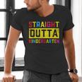 Straight Outta Kindergarten TShirt Graduation Kid Men's V-Neck T-Shirt