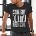 Straight Outta Nursing School Great Graduation Shirt Men's V-Neck T-Shirt