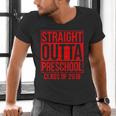Straight Outta Preschool Graduation Class Of 2018 Men's V-Neck T-Shirt