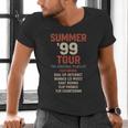 Summer 99 Tour Original Playlist Retro Nostalgia Men's V-Neck T-Shirt
