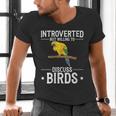 Sun Conure Introvert Parrot Bird Sun Conure Men's V-Neck T-Shirt Sun Conure Introvert Parrot Bird Sun Conure Men's V-Neck T-Shirt