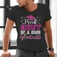 Super Proud Aunt Of 2025 Graduate Senior Graduation Family Men's V-Neck T-Shirt