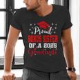 Super Proud Bonus Sister Of 2025 Graduate Graduation Family Men's V-Neck T-Shirt
