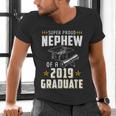 Super Proud Nephew Of A 2019 Graduate Shirt Graduation Men's V-Neck T-Shirt