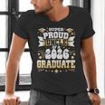 Super Proud Uncle Of A Class Of 2026 Graduate Graduation Men's V-Neck T-Shirt