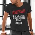 I Survived College Decision Day Graduation Class Of 25 Men's V-Neck T-Shirt