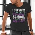 I Survived Nursing School Class Of 2025 New Nurse Graduation Men's V-Neck T-Shirt