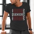 Swimming Senior Night Swimming Senior 2025 Graduation 40 Men's V-Neck T-Shirt