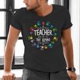 Teacher Of Tiny Humans Preschool Kindergarten Graduation Men's V-Neck T-Shirt