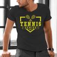 Tennis Senior Night Tennis Senior 2025 Graduation 20 Men's V-Neck T-Shirt