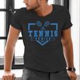 Tennis Senior Night Tennis Senior 2025 Graduation 40 Men's V-Neck T-Shirt