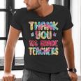 Thank You 1st Grade Teachers Graduation Last Day Of School Men's V-Neck T-Shirt