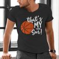 That's My Son Basketball Lovers For Mom Or Dad Men's V-Neck T-Shirt That's My Son Basketball Lovers For Mom Or Dad Men's V-Neck T-Shirt
