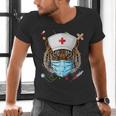 Tiger Nurse RN ER Nursing School Graduation Men's V-Neck T-Shirt