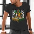 History I Am Black Man King Dad Melanin Men Women Men's V-Neck T-Shirt