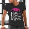 Two Degrees Hotter Graduation 2025 Diploma College Masters Men's V-Neck T-Shirt