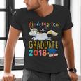 Unicorn Kindergarten Graduation Shirt Girls Men's V-Neck T-Shirt