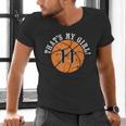 Unique That's My Girl 11 Basketball Player Mom Or Dad Men's V-Neck T-Shirt