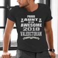 Valedictorian Scholar AuntShirt Graduation Speech Men's V-Neck T-Shirt