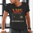 VHS Tape Nostalgia Old School Technology Humor Men's V-Neck T-Shirt
