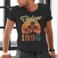 Vintage 1996 Retro Sunset Nostalgia 90s 30th Birthday Men's V-Neck T-Shirt