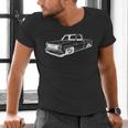 Vintage 73-87 Mini C10 Truck Slammed Graphic Dad Gag Father Men's V-Neck T-Shirt