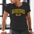 Vintage Airborne Veteran Paratrooper For Men Dad T-Shirt Men's V-Neck T-Shirt Vintage Airborne Veteran Paratrooper For Men Dad T-Shirt Men's V-Neck T-Shirt