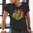 Vintage Board Game Art – Tabletop Nostalgia Men's V-Neck T-Shirt