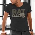Vintage Distressed Rat Dad Men's V-Neck T-Shirt