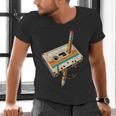 Vintage Pencil Rewind Cassette Tape Nostalgia Party 80s 90s Men's V-Neck T-Shirt