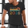 Vintage Senior 2026 Graduate Class Of 2026 Graduation Grad Men's V-Neck T-Shirt