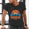 Vintage SENIOR SUNRISE 2026 Seniors Of Class Graduation Men's V-Neck T-Shirt