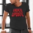 Vintage Video Update – 90s VHS Rental Nostalgia Minnesota Men's V-Neck T-Shirt