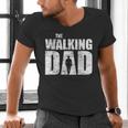 The Walking Dad Father Man Dead Retro Vintage Men Fun Men's V-Neck T-Shirt