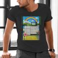 Women's Frutiger Aero Aesthetic Rainbow Glitch Art Men's V-Neck T-Shirt Women's Frutiger Aero Aesthetic Rainbow Glitch Art Men's V-Neck T-Shirt