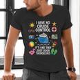 Women's I Have No Control On A Cruise They Book Themselves Cruise Men's V-Neck T-Shirt